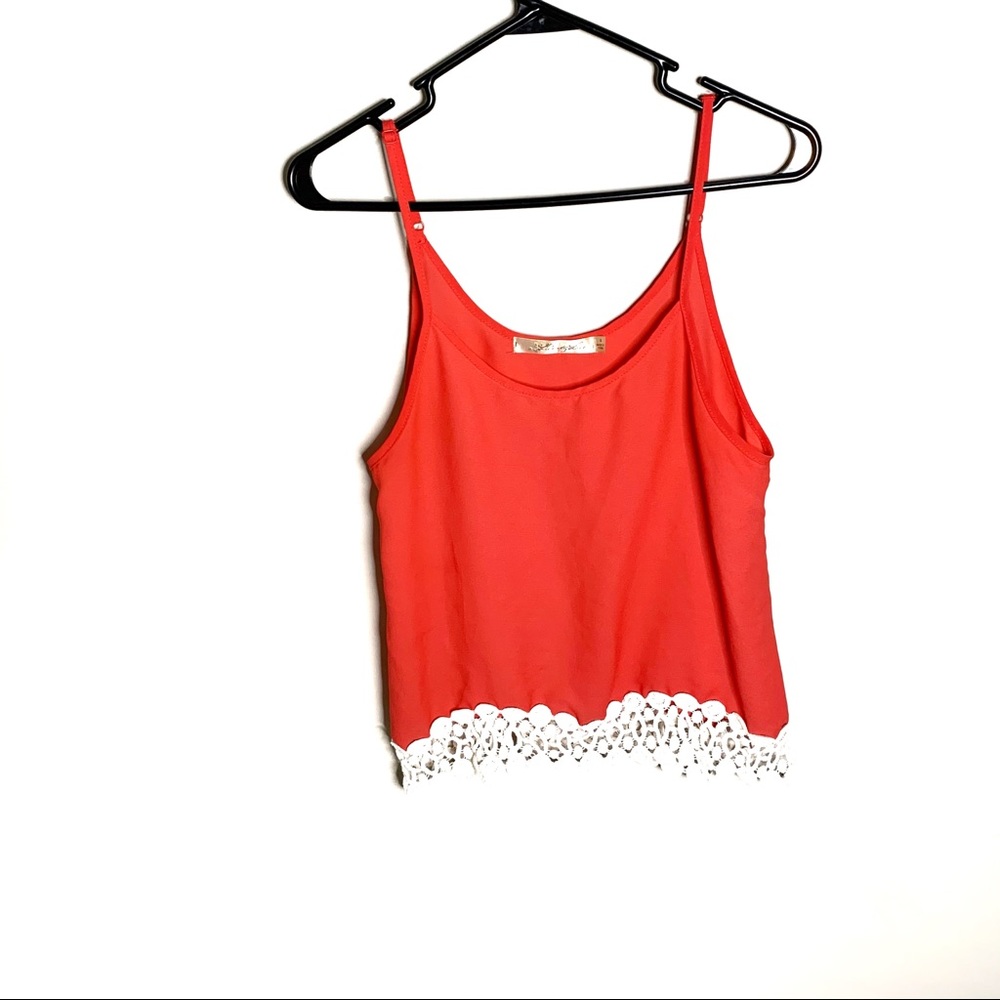Liberty Love Red Sleeveless Blouse